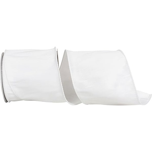 [94032W-030-10F] FLUFFY VELVET EXOTIC WIRED EDGE 4"X10Y